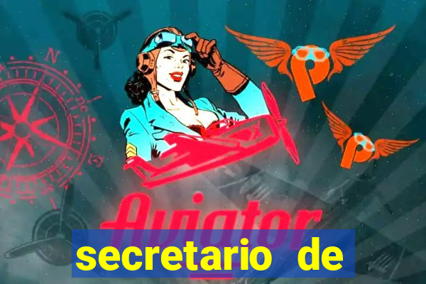 secretario de esporte salario