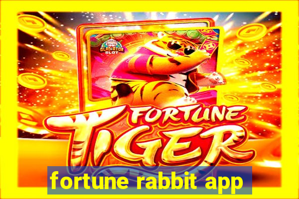 fortune rabbit app