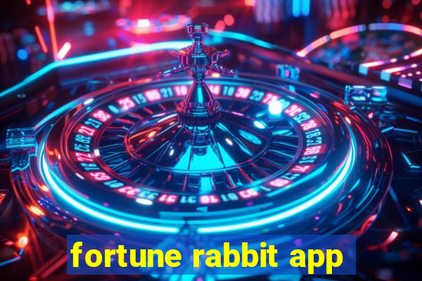 fortune rabbit app