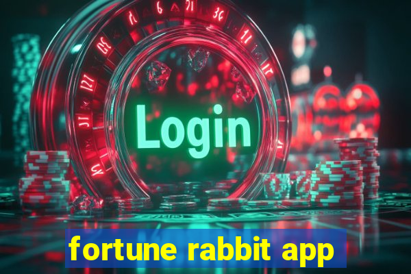 fortune rabbit app