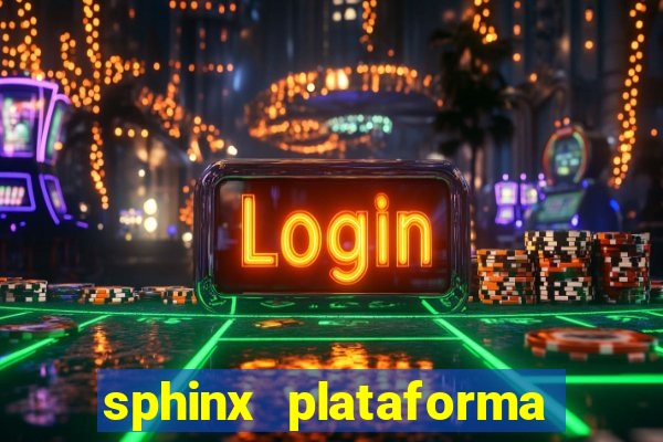 sphinx plataforma de jogos