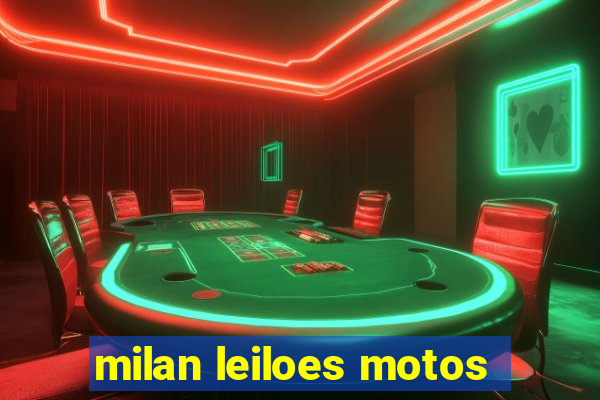 milan leiloes motos