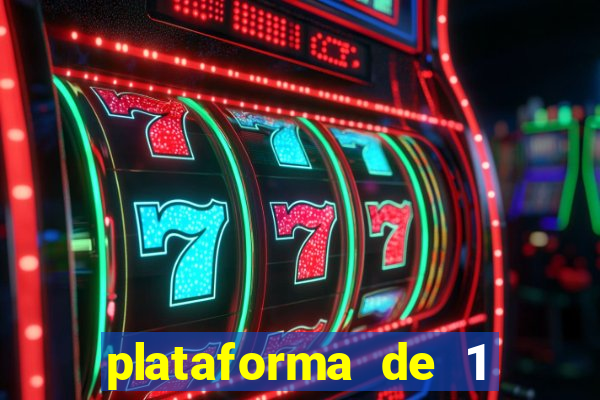 plataforma de 1 real fortune tiger