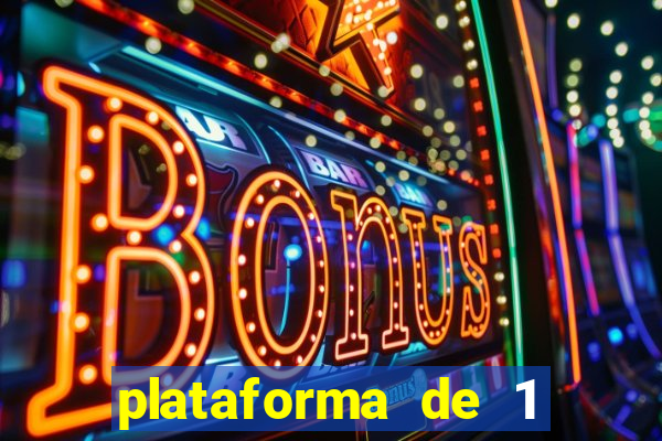 plataforma de 1 real fortune tiger