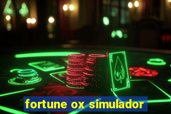 fortune ox simulador