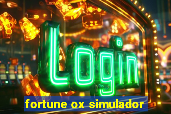 fortune ox simulador