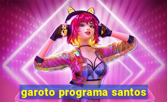 garoto programa santos