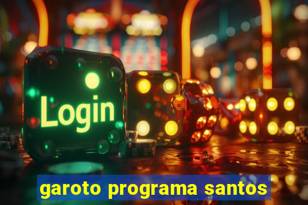 garoto programa santos