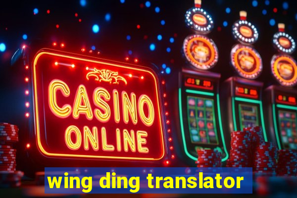 wing ding translator