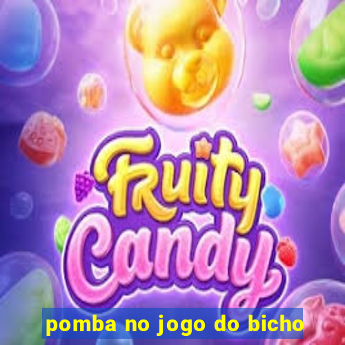 pomba no jogo do bicho