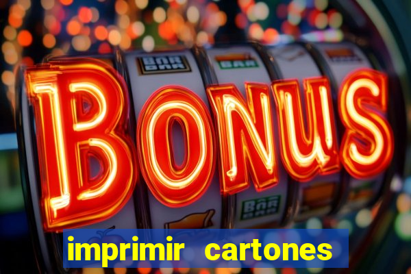 imprimir cartones de bingo