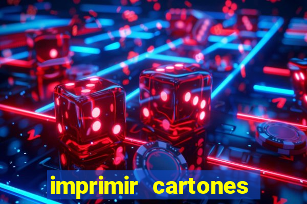 imprimir cartones de bingo