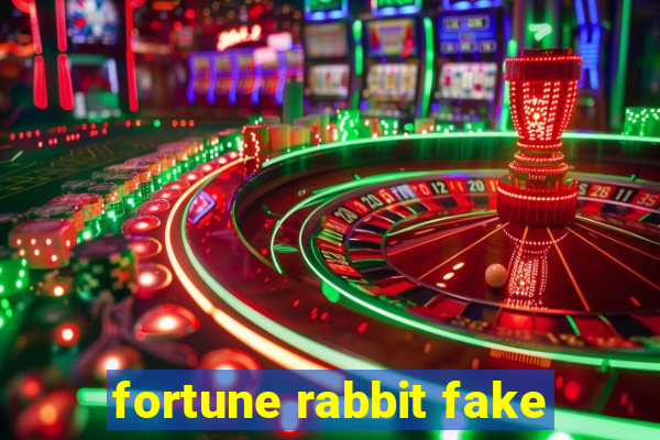 fortune rabbit fake