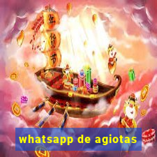 whatsapp de agiotas