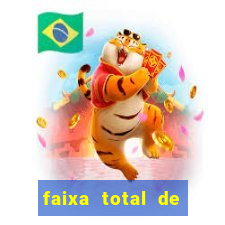 faixa total de gols 2 3 o que significa