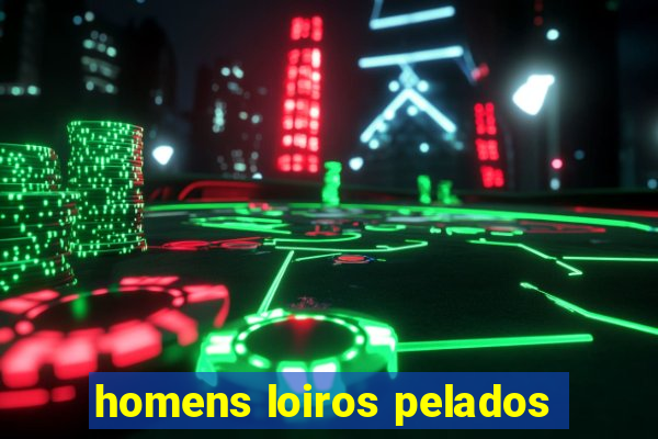 homens loiros pelados