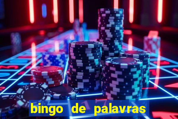 bingo de palavras de natal