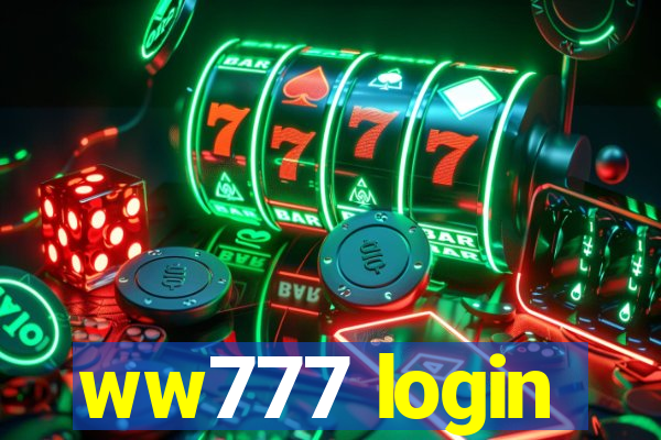 ww777 login