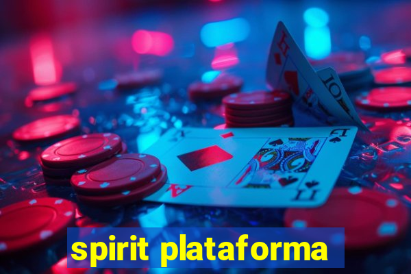 spirit plataforma