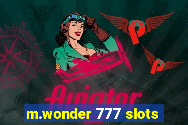 m.wonder 777 slots