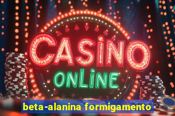 beta-alanina formigamento