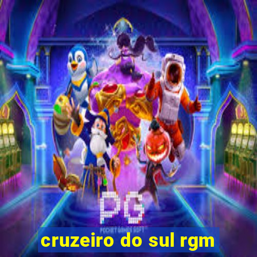 cruzeiro do sul rgm