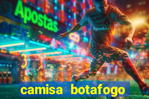 camisa botafogo plus size