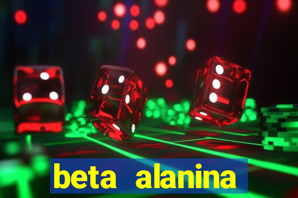 beta alanina aumenta a pressao