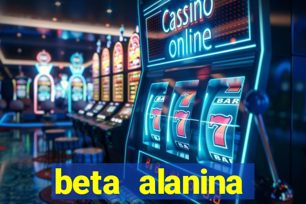 beta alanina aumenta a pressao