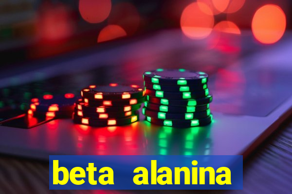 beta alanina aumenta a pressao