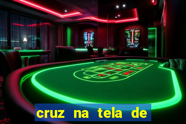 cruz na tela de cruz das