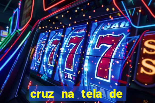 cruz na tela de cruz das