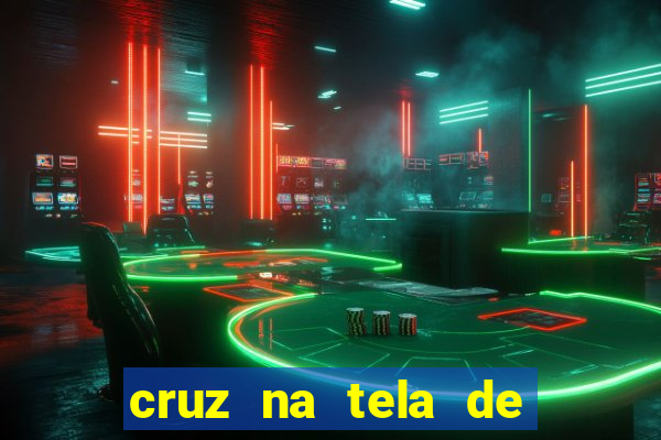 cruz na tela de cruz das