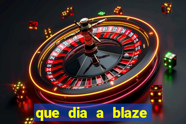 que dia a blaze paga o cashback