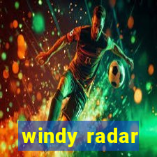 windy radar