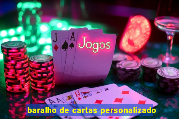 baralho de cartas personalizado