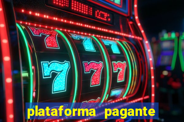 plataforma pagante fortune tiger