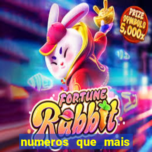 numeros que mais saem no minas cap