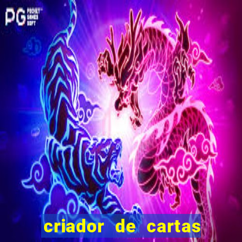 criador de cartas de pokemon