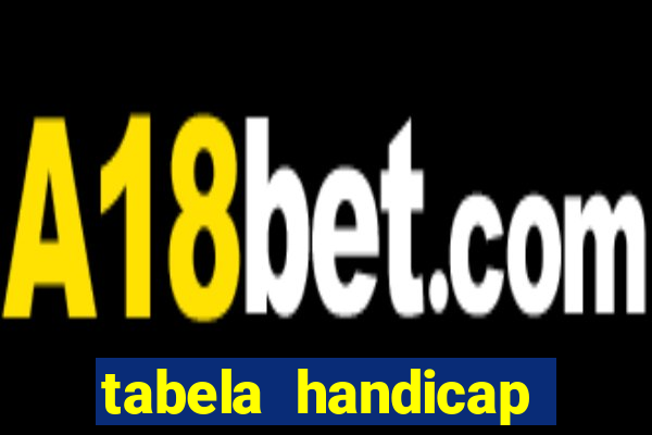 tabela handicap asiatico escanteios