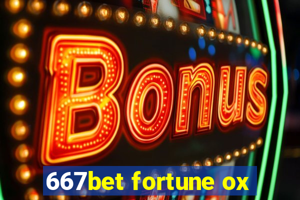 667bet fortune ox