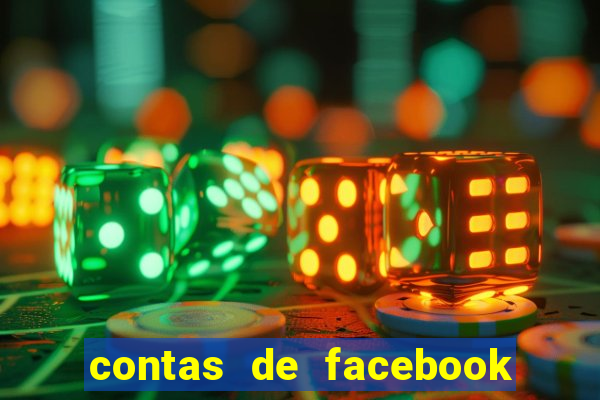 contas de facebook abandonadas com senha e email