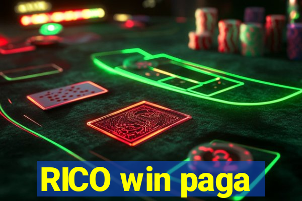 RICO win paga