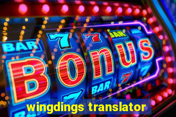 wingdings translator