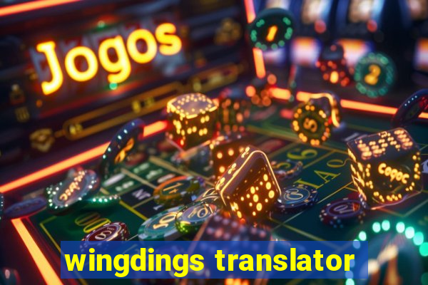 wingdings translator