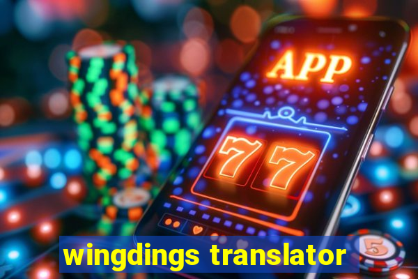 wingdings translator