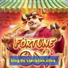 blog de cleriston silva