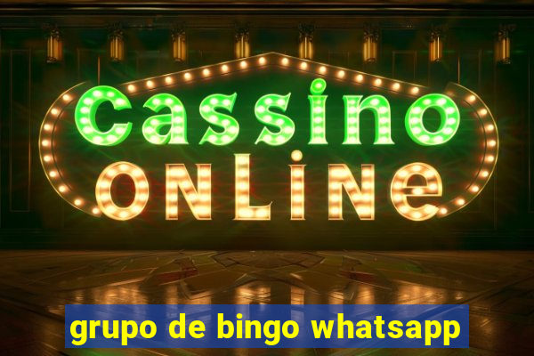 grupo de bingo whatsapp