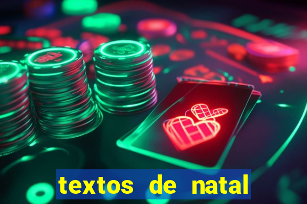 textos de natal para leitura