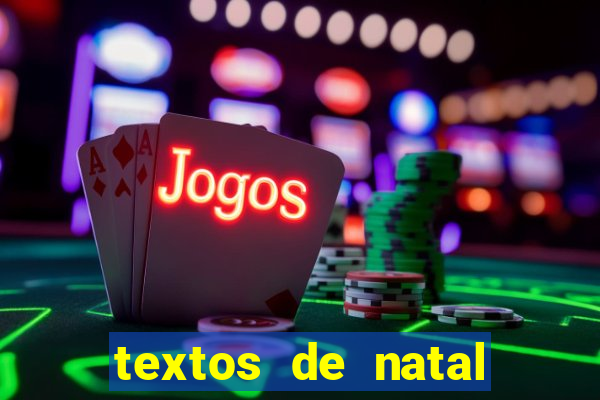 textos de natal para leitura